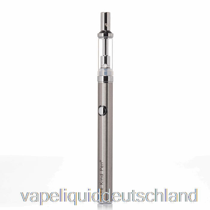 The Kind Pen Slim 510 Verdampfer-Set, Silberfarbene Vape-Flüssigkeit